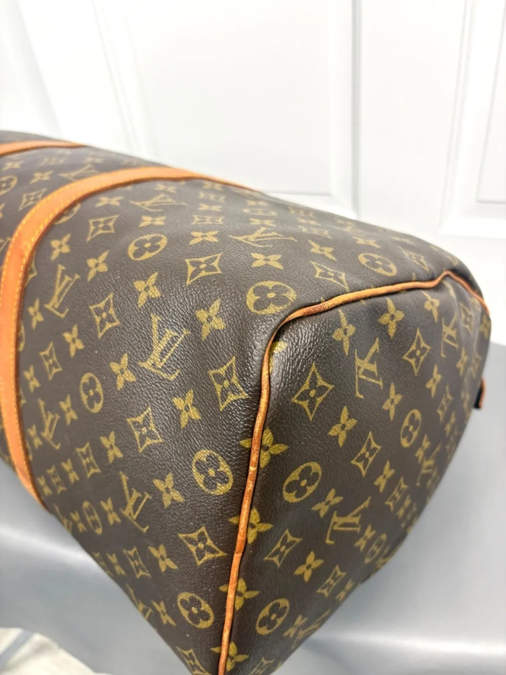 Louis Vuitton Keepall 50 Monogram Canvas Vintage Duffel Bag